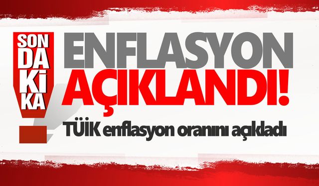 TÜİK Nisan 2026 Enflasyonunu Açıkladı