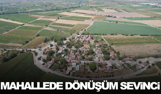 154 mahalleden biri daha tamamlandı!