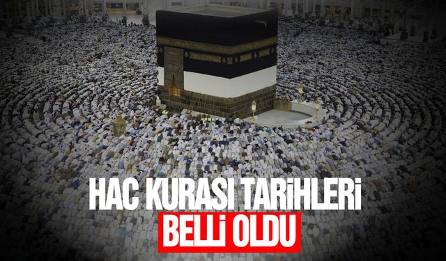 2024 Hac kurası Diyanet İşleri Başkanlığınca gerçekleştirilecek