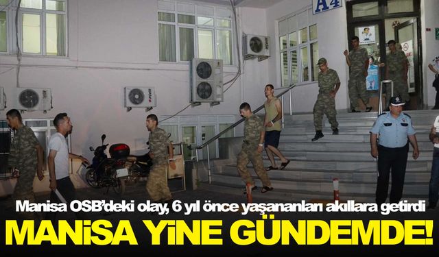 Manisa yine zehirlenme vakasıyla gündemde!