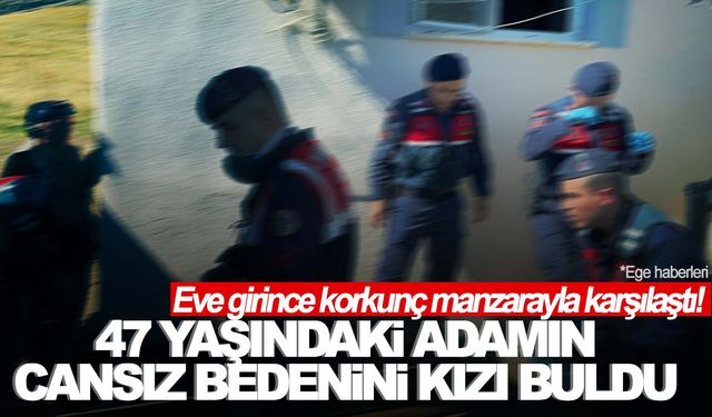 Eve girince korkunç manzarayla karşılaştı!