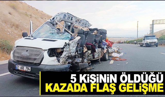 5 kişinin öldüğü kazada yeni gelişme!