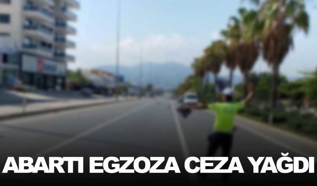 Manisa’da abartı egzoz denetimi!