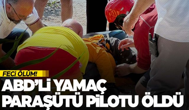 ABD’li yamaç paraşütü pilotu hayatını kaybetti… Düşme anı anbean kaydedildi!