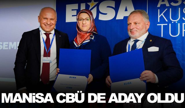 Adaylar arasında Manisa CBÜ de var!