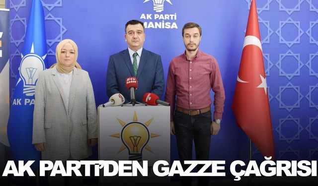 AK Partili Özkan Satılmış'tan Gazze için çağrı