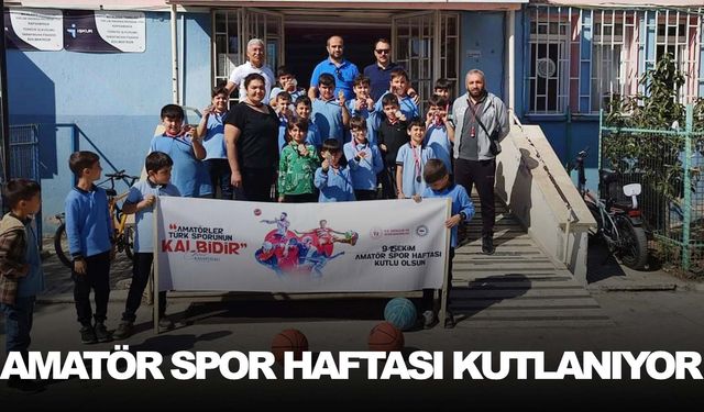 Amatör Spor Haftası ilçede coşkuyla kutlandı