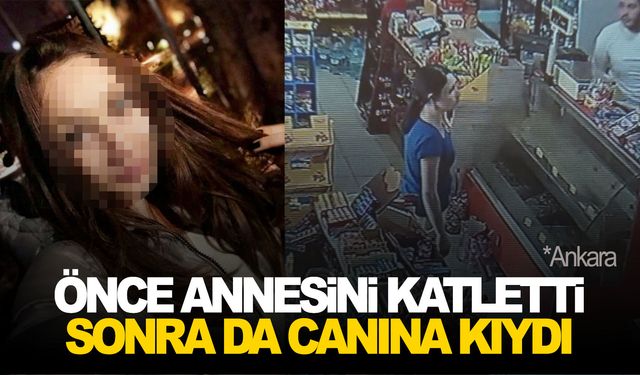 Annesinin boğazını kesip atladı... Son anları ortaya çıktı