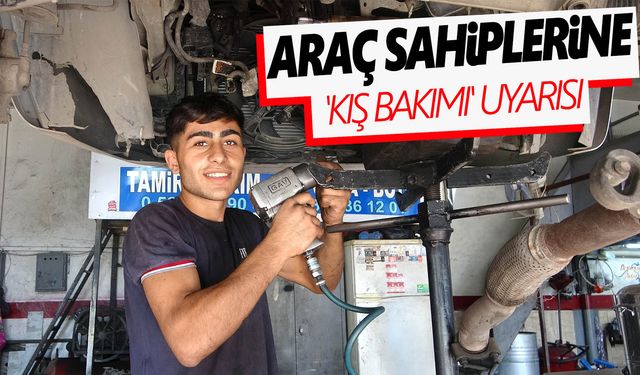 Araçlarda büyük hasar ve maliyetlerden kaçınmak için kışlık bakım şart