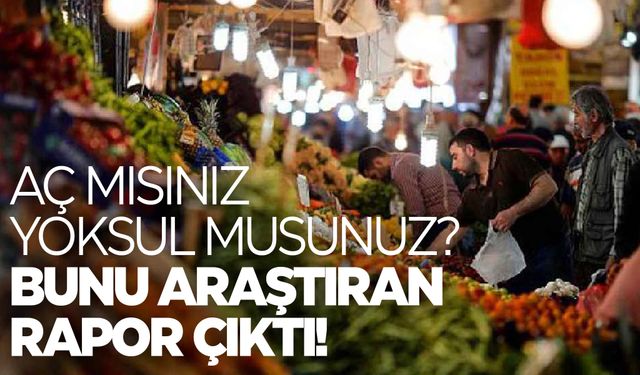 Asgari ücretlinin şansı yok... Aç mısınız yoksul mu? Sınırlar açıklandı