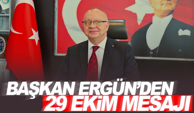 Başkan Ergün’den 100. yıl mesajı: “Büyük Türk milletinin en büyük bayramı”