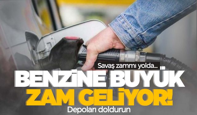 Tabela saatler sonra yine değişiyor! Benzine zam yolda...