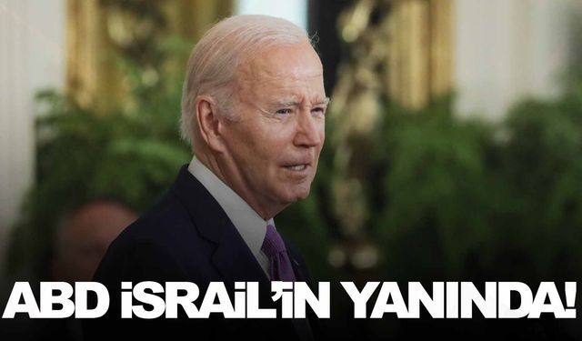 Biden şaşırtmadı… İsrail’e destek çıktı!