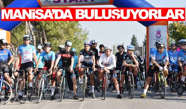 Bisiklet tutkunları Manisa’da buluşuyor!