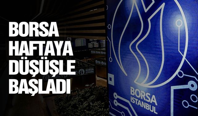 Borsa düşüş eğrisine devam ediyor