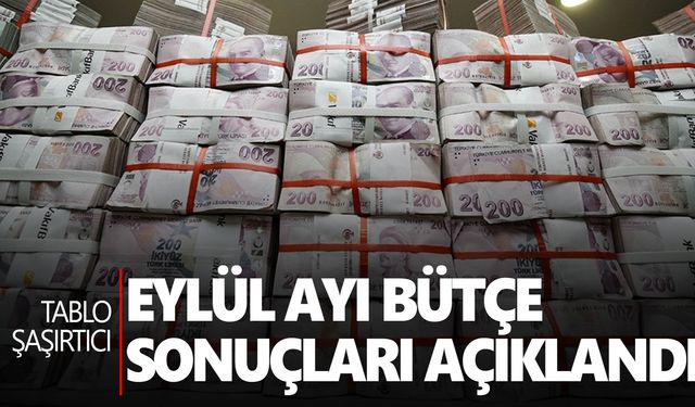 Bütçe uygulama sonuçları açıklandı