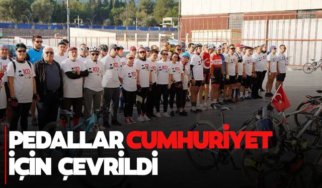 Cumhuriyet’in 100. Yılında 100 km’lik tur