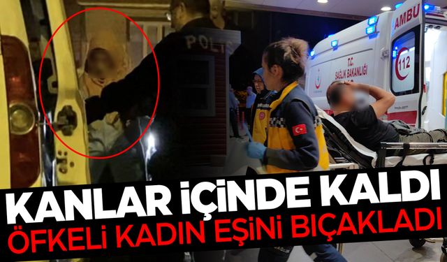 Eşini bıçaklayan kadın bir anda gündem oldu… İşte nedeni