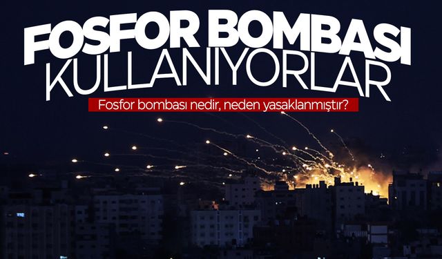 Filistin: İsrail, Gazze'ye düzenlediği saldırılarda fosfor bombası kullandı