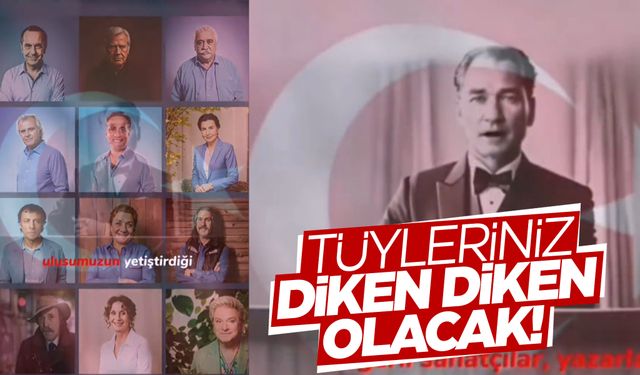 Gözleriniz dolacak... Yapay zekadan 'Cumhuriyet' videosu! Atatürk, Kemal Sunal, Zeki Müren, Cüneyt Arkın...