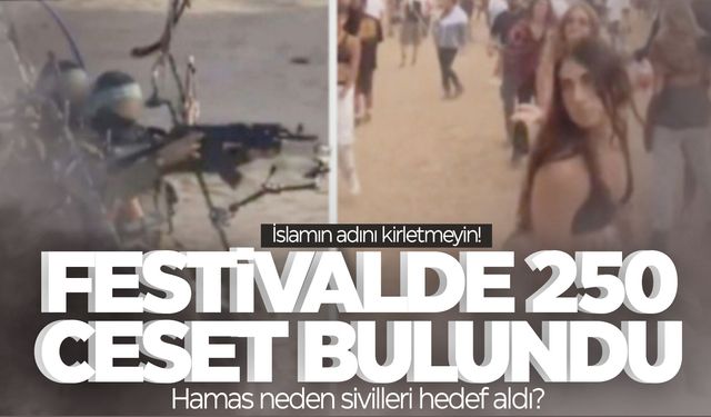 Hamas’ın baskın düzenlediği müzik festivalinde 250’den fazla ceset bulundu