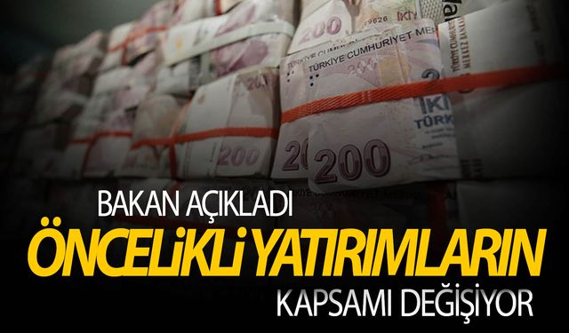 Çevreci projeler ‘öncelikli yatırım’ olacak