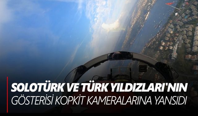 100’üncü yıl kutlamalarındaki uçuşların kokpit içi görüntüleri