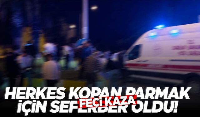 Aydın’da yaşandı… Herkes kopan parmağı aradı!