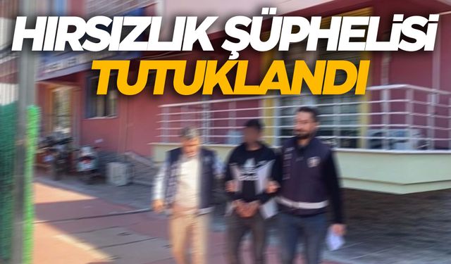 İzmir’de hırsızlık şüphelisi tutuklandı!