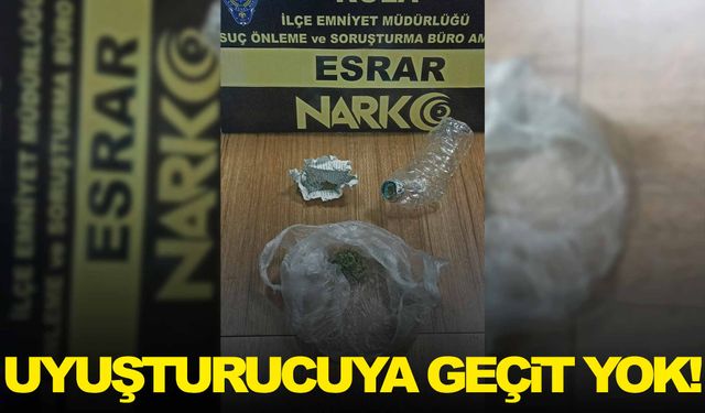 İlçede uyuşturucuya savaş açıldı!