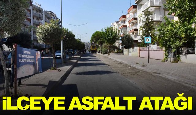 Büyükşehir’den ilçeye asfalt atağı