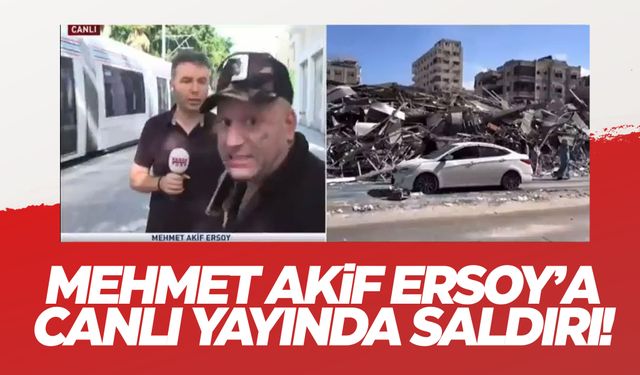 İsrail'de yayındaydı... Mehmet Akif Ersoy saldırıya uğradı