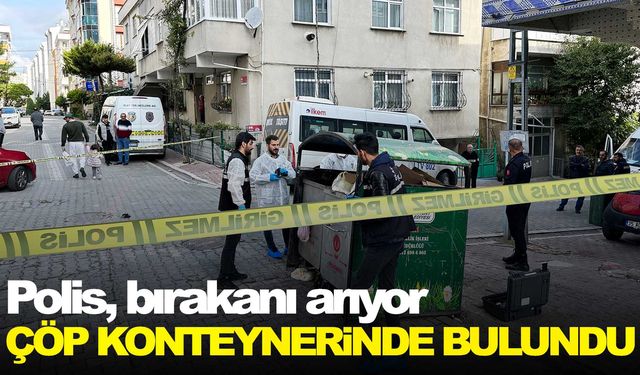 İstanbul’da kan donduran olay! Konteynerde bulundu