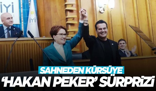 İYİ Parti’den ‘Hakan Peker’ sürprizi… İYİ Parti’nin belediye başkan adayı oldu!