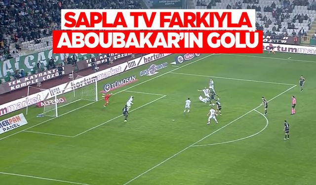 İzleyenleri kahkahaya boğdu... Sapla TV'nin Aboubakar yorumu