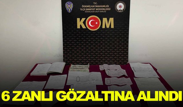 İzmir'de tefecilere operasyon