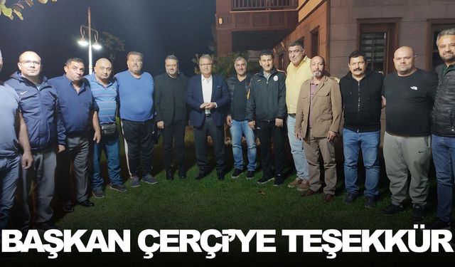 Judo Federasyonu'ndan Başkan Çerçi'ye teşekkür