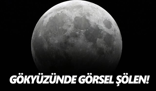 'Kanlı Ay' tutulması gerçekleşti