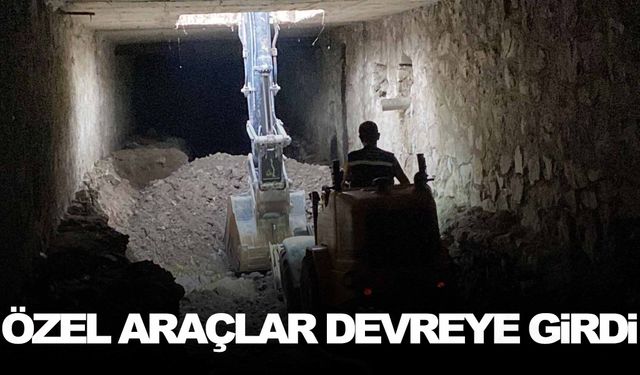 Kapalı kesitli dereler özel araçlarla temizleniyor