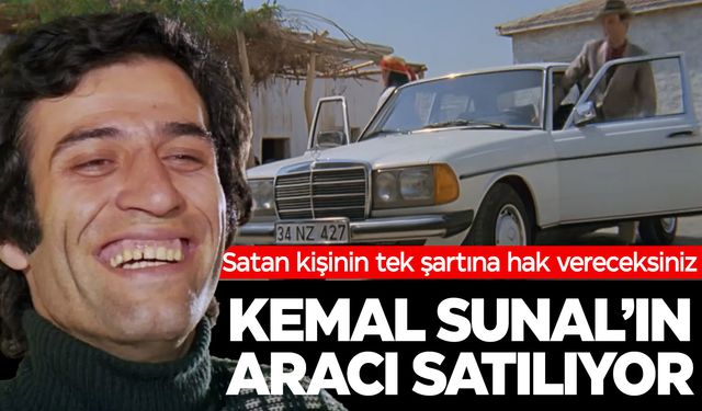 Kemal Sunal’ın otomobili satılıyor… Satanın tek şartı var