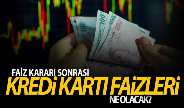 Kredi kartları faizlerinin yükselme oranı kaç?