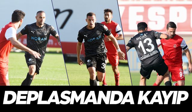 Manisa FK deplasmanda mağlup