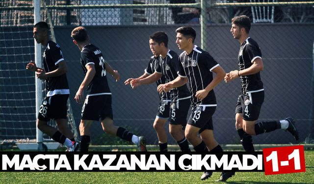 Manisa FK’nın U19’ları, Bandırmaspor ile berabere kaldı