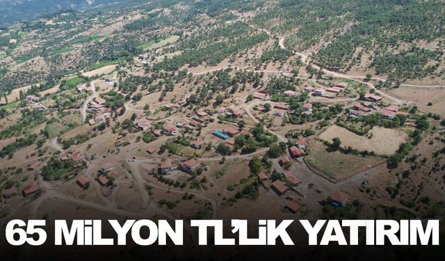 Manisa’da bir mahalleye 65 milyon TL’lik yatırım yapıldı!