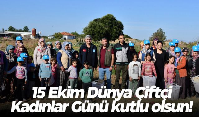 Manisa'da Dünya Çiftçi Kadınlar Günü kutlandı