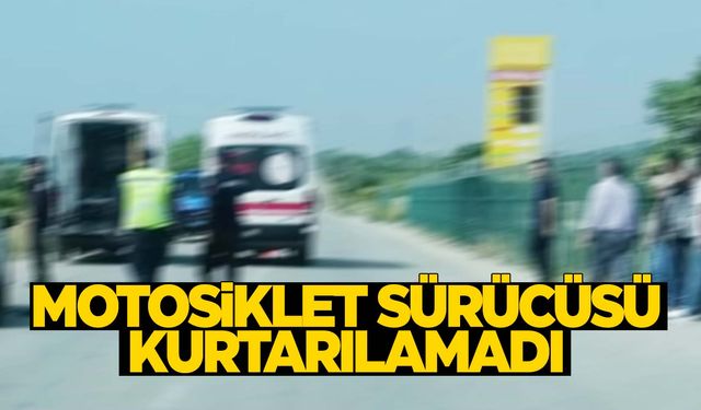 Manisa'da motosiklet ile otomobil çarpıştı: 1 ölü  