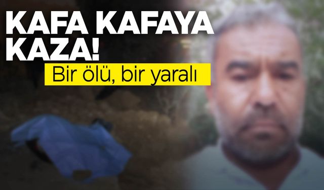 Manisa’da hafif ticari araç ile motosiklet kafa kafaya çarpıştı!