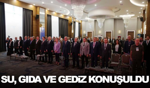 Manisa’da su, gıda ve Gediz konuşuldu