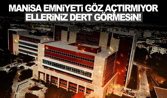 Manisa'da uyuşturucuya dev darbe: 7 tutuklama