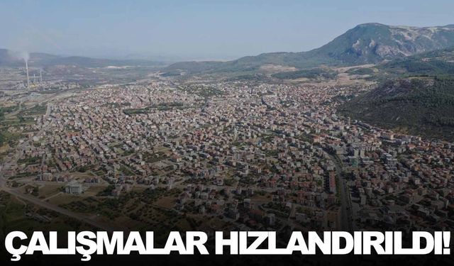 Manisa’nın ilçesinde doğal gaz çalışmaları hız kazandı!